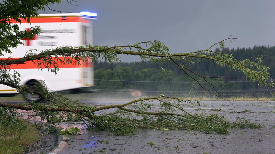 Unwetter im Süden