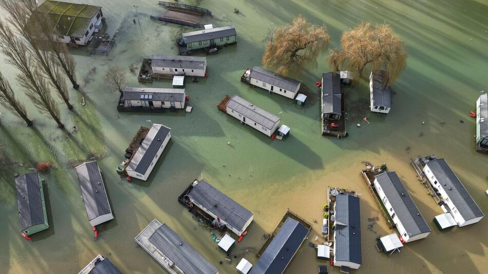 Sturm "Henk" in Großbritannien