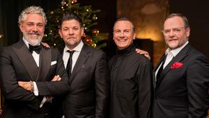 "Kitchen Impossible: Die Weihnachts-Edition 2025": (V.l.) Roland Trettl, Tim Mälzer, Tim Raue ...