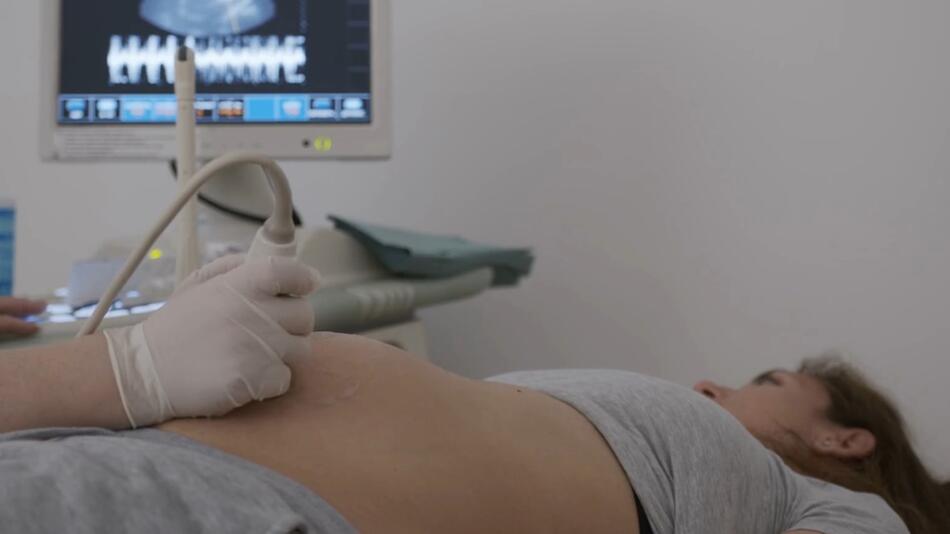 Ultraschall bei einer Schwangeren