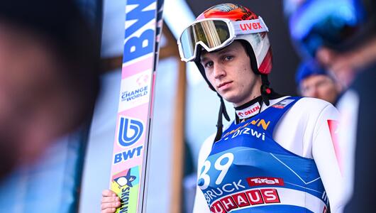 Der polnische Skispringer Pawel Wasek beteuert seine Unschuld.