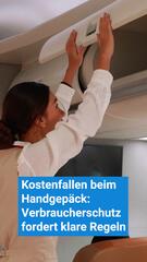 Kostenfallen beim Handgepäck: Verbraucherschutz fordert bessere Regeln