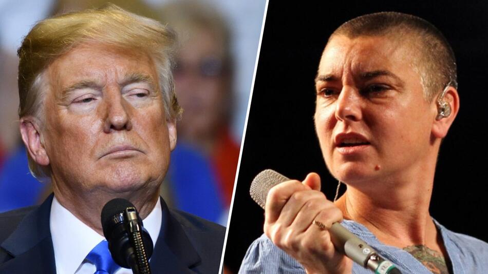 Für Sinéad O'Connor war Donald Trump ein "biblischer Teufel".