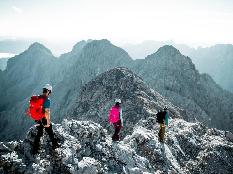 Hoch hinaus an der Zugspitze