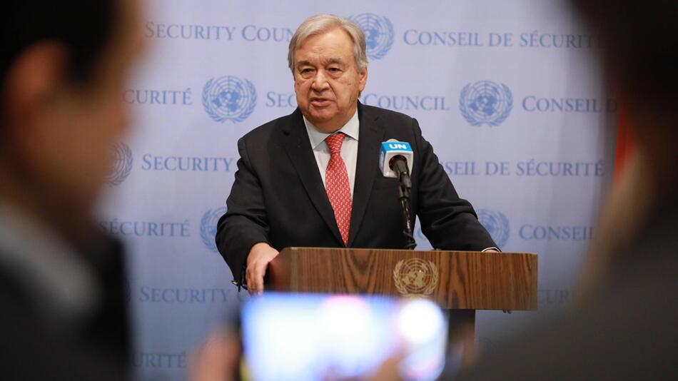 Antonio Guterres, Vereinte Nationen, UN