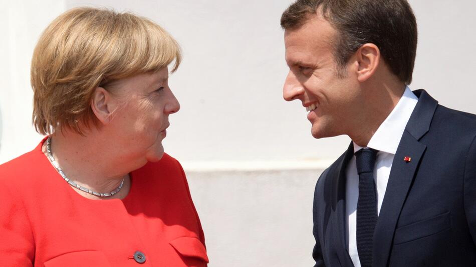 Angela Merkel und Emmanuel Macron