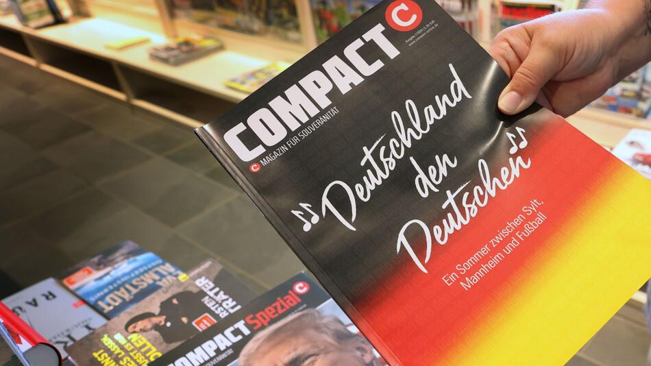 Faeser verbietet rechtsextremes "Compact"-Magazin