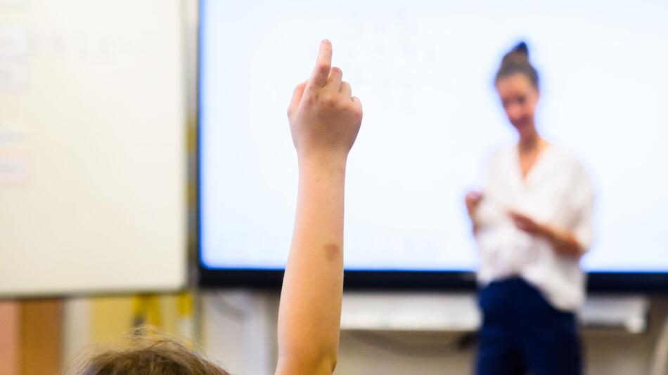 Unterricht in einer Grundschule