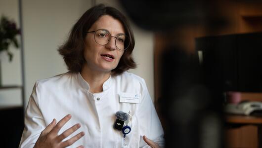 Handchirurgin Leila Harhaus-Wähner