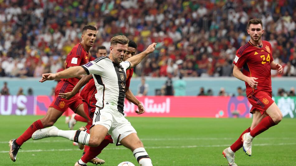 Niclas Füllkrug wird für die deutsche Mannschaft gegen Spanien zu einer Art Matchwinner
