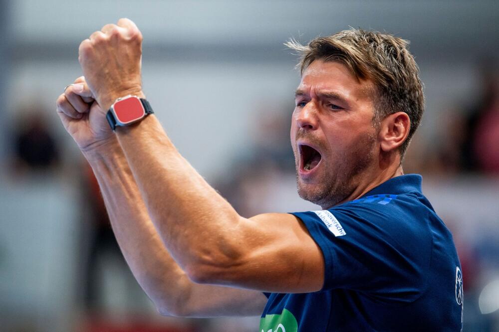 Trainer Christian Prokop von der TSV Hannover-Burgdorf