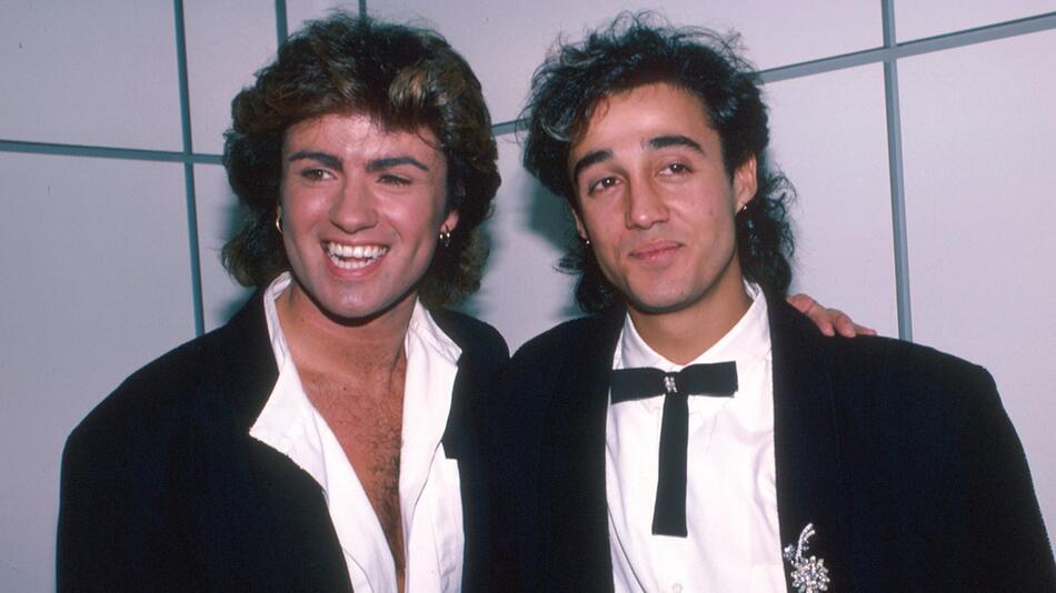 George Michael (li.) und Andrew Ridgeley: Wham! löste sich zwei Jahre nach dem Erfolg von "Last ...