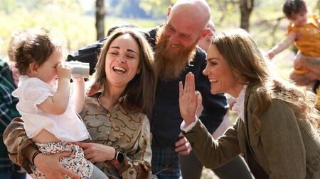 Prinzessin Kate begeistert Kinder im Naturparadies