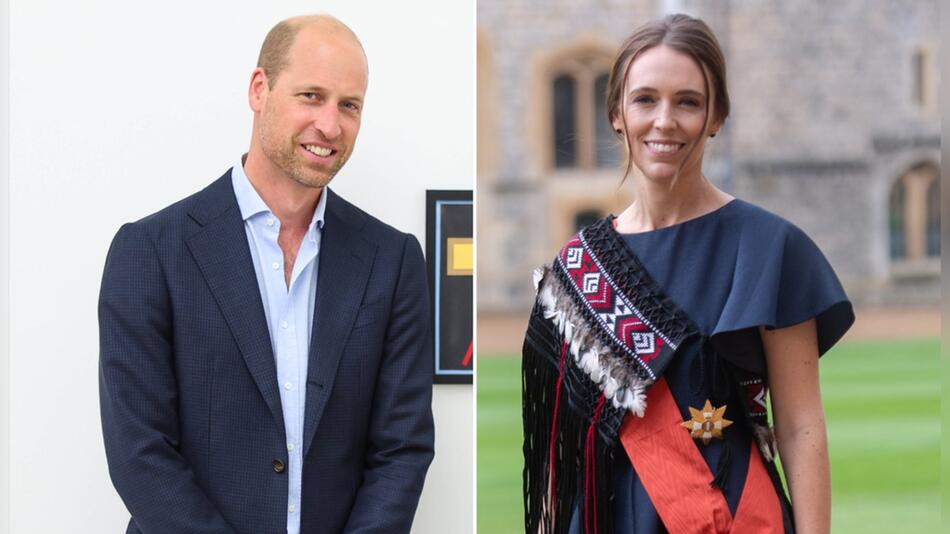 Prinz William und Jacinda Ardern, die einstige Ministerpräsidentin von Neuseeland, verbindet ...