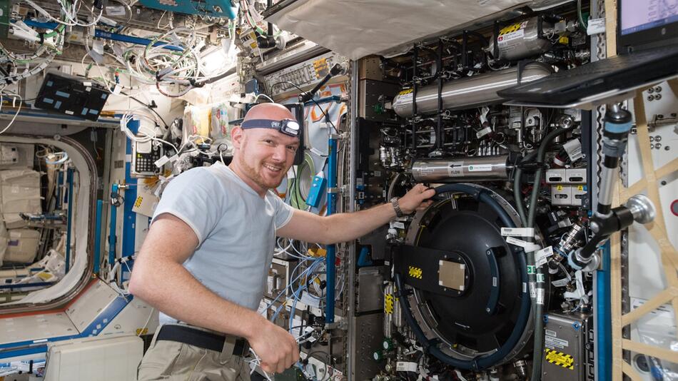 Alexander Gerst auf der ISS