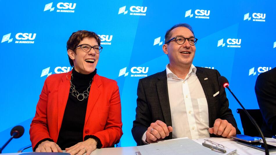 Winterklausur der CSU-Landesgruppe im Bundestag