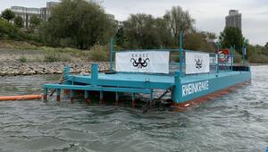 Müllfalle Rheinkrake