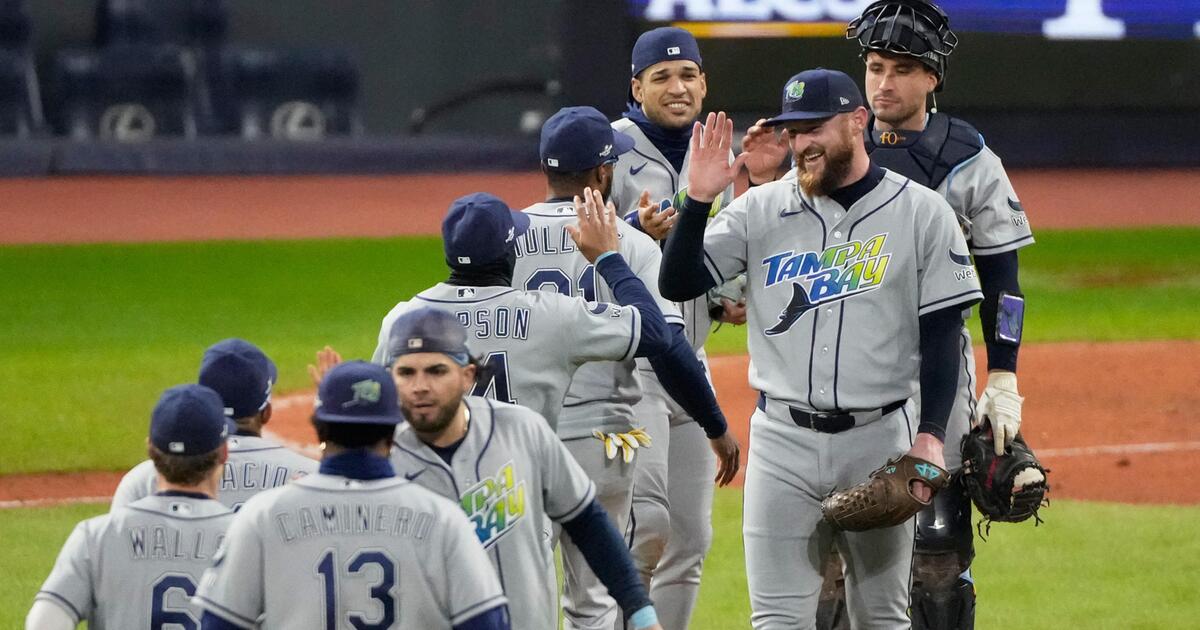 Photo: home.1und1.de Tampa Bay Rays Tie MLB ALCS With Game 4 Win Over Guardians
