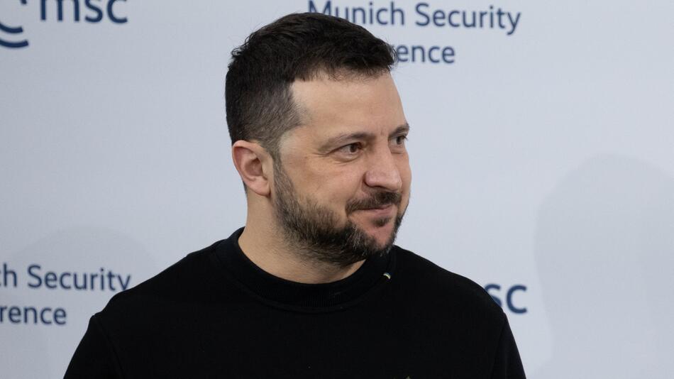Wolodymyr Selenskyj auf der Münchner Sicherheitskonferenz