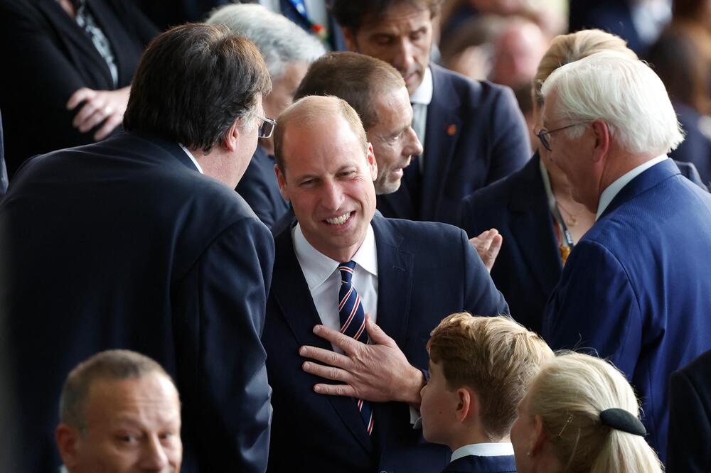 Prinz William und Prinz George in Berlin