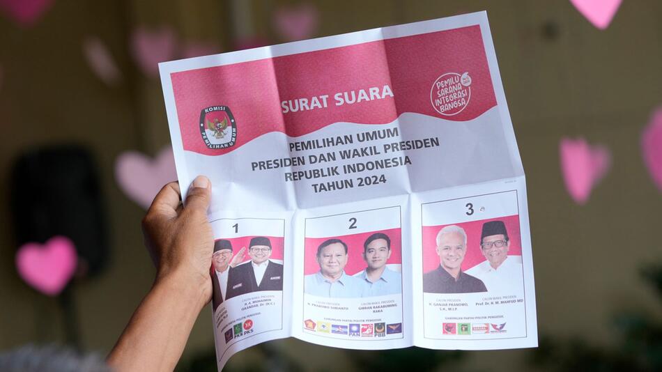 Präsidentschaftswahl in Indonesien