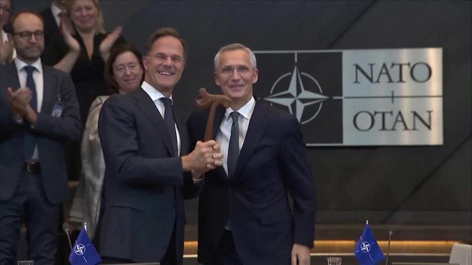 Neuer Nato-Chef Rutte: Hilfe für Ukraine muss stehen