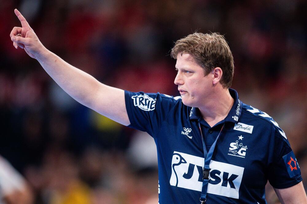 Trainer Nicolej Krickau von der SG Flensburg-Handewitt