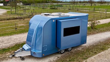 RJH 675 Gebrauchtwohnwagen für 70.000 €: Luxus-Camping im Pferdeanhänger