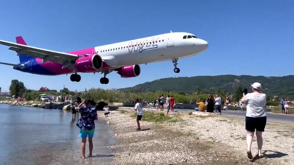 Flughafen der griechischen Insel Skiathos