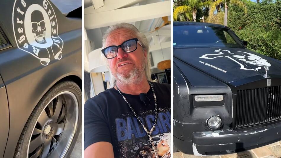 Sieht schäbig aus: Robert Geiss zeigt seinen Rolls Royce in Used-Look – die Fans sind alles ...