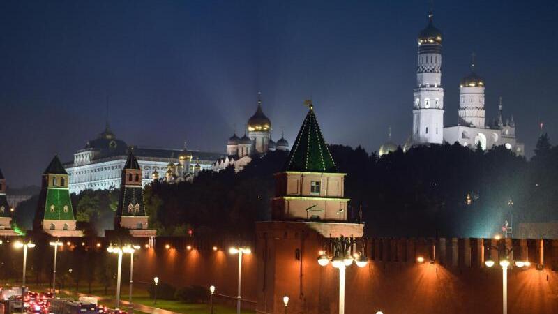 Moskau bei Nacht