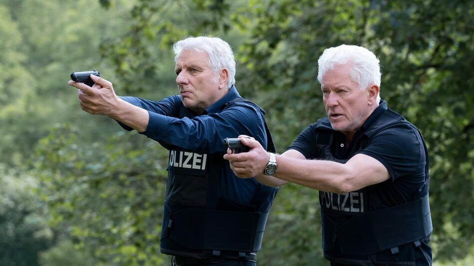 "Tatort: Schau mich an": Franz Leitmayr (Udo Wachtveitl) und Ivo Batic (Miroslav Nemec) im Einsatz.