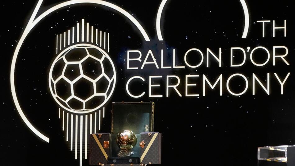 Vergabe des "Ballon d'Or" in Paris