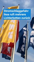 Ikea ruft Lichterketten zurück