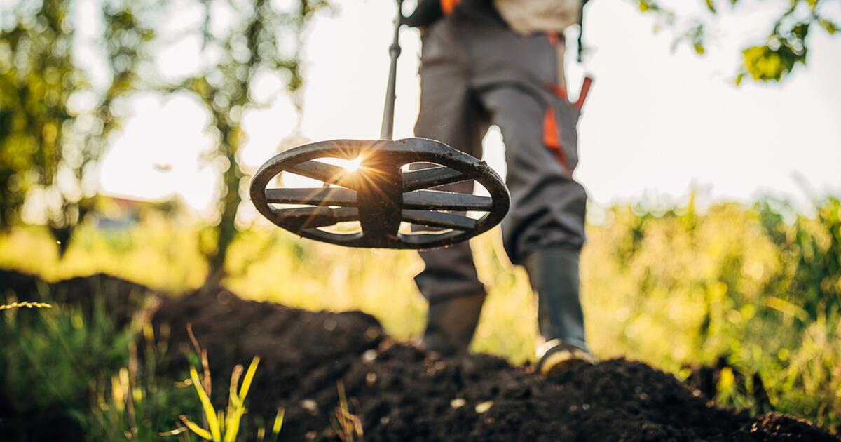 Antiken Schatz im Garten gefunden Darauf muss man in diesem Fall