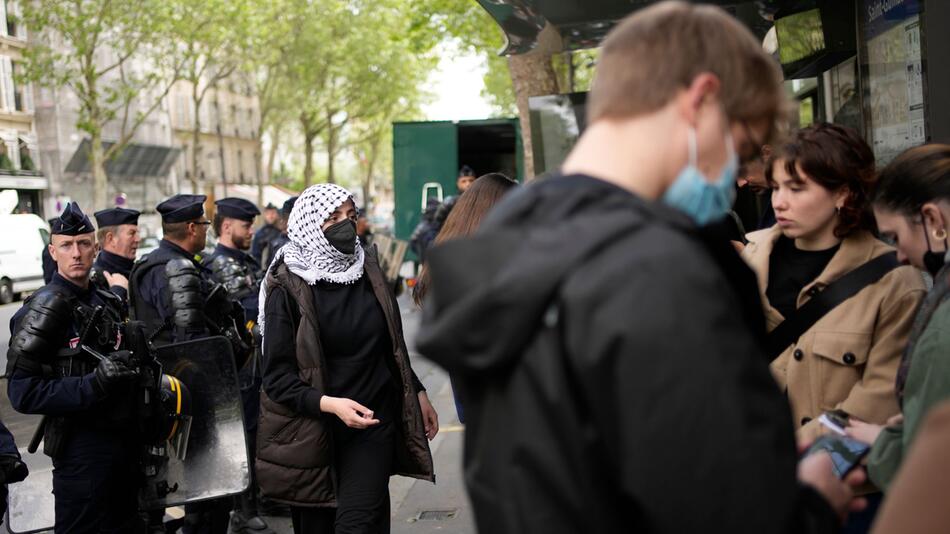 Nahostkonflikt - Uni-Proteste in Paris