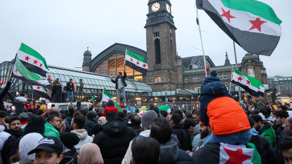 Kundgebung in Hamburg