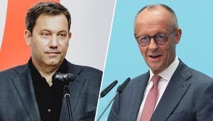 Lars Klingbeil, Bundesminister der Finanzen (SPD) und Bundeskanzler Friedrich Merz (CDU).