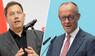 Lars Klingbeil, Bundesminister der Finanzen (SPD) und Bundeskanzler Friedrich Merz (CDU).