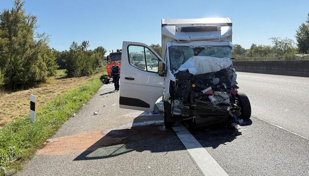 Unfall auf der A67