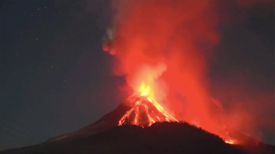 Vulkanausbruch in Indonesien