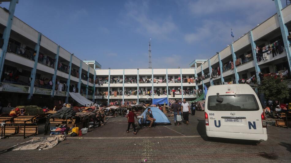 Von UNRWA betriebene Schule in Chan Yunis