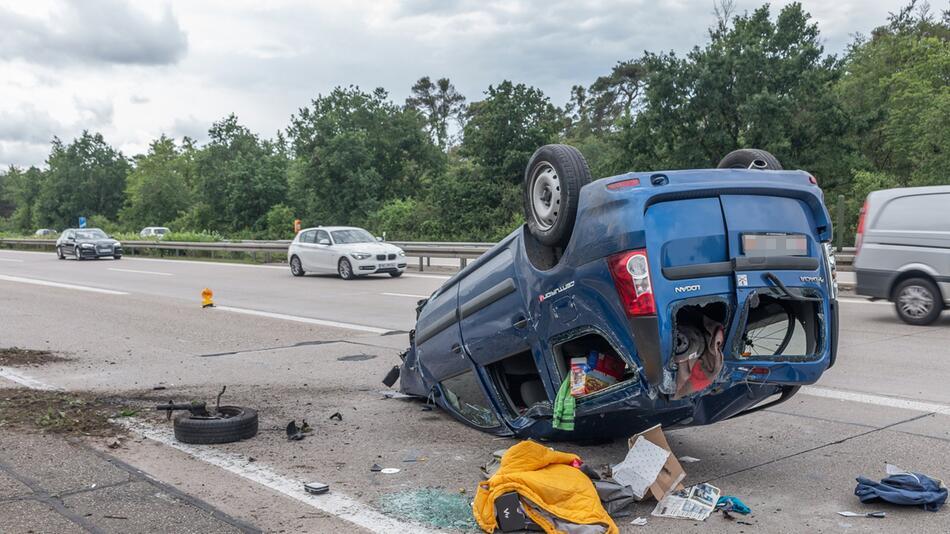 Unfall nach Verfolgungsjagd