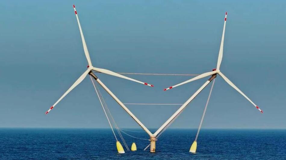 OceanX: Die größte schwimmende Windkraftanlage der Welt nimmt Betrieb auf