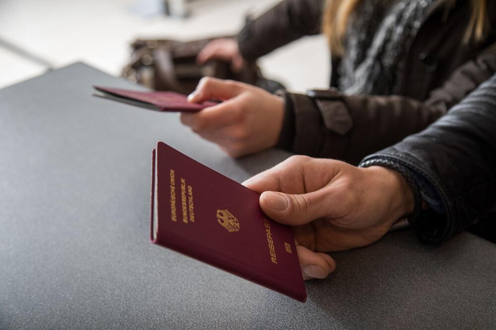 Check-In am Flughafen