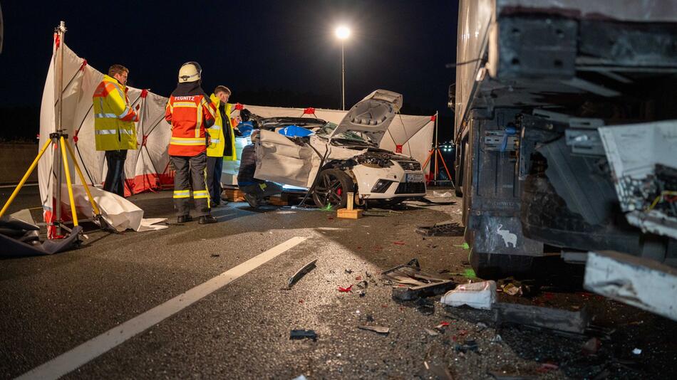 Tödlicher Unfall auf der A9