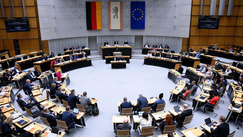 Plenarsitzung Berliner Abgeordnetenhaus