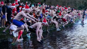 Weihnachtsbaden in Birmingham