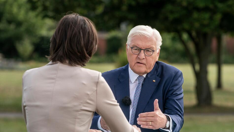 ZDF-Sommerinterview mit Bundespräsident Steinmeier