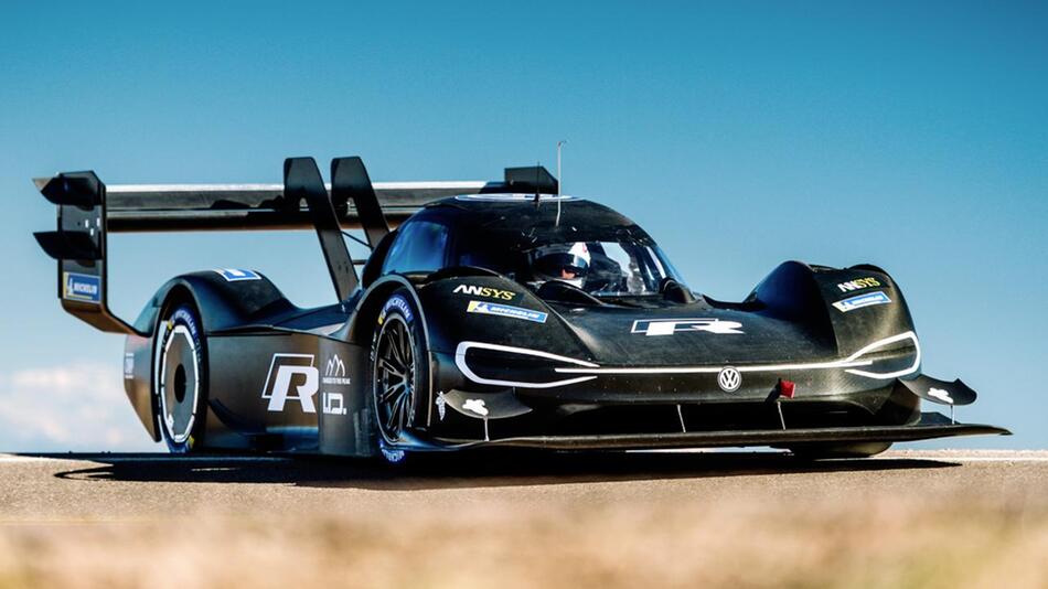 Testlauf des VW I.D. R Pikes Peak